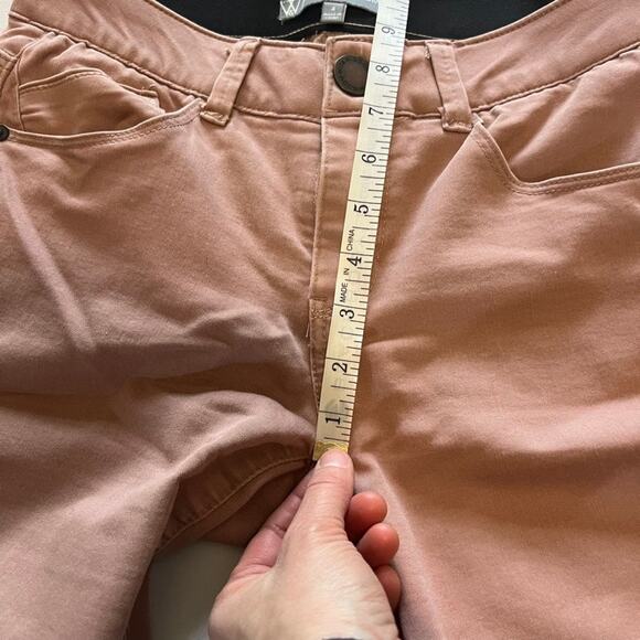 Wit & Wisdom Ab-solution Stretch Twill Skinny Pants light pink 4 - Picture 6 of 10